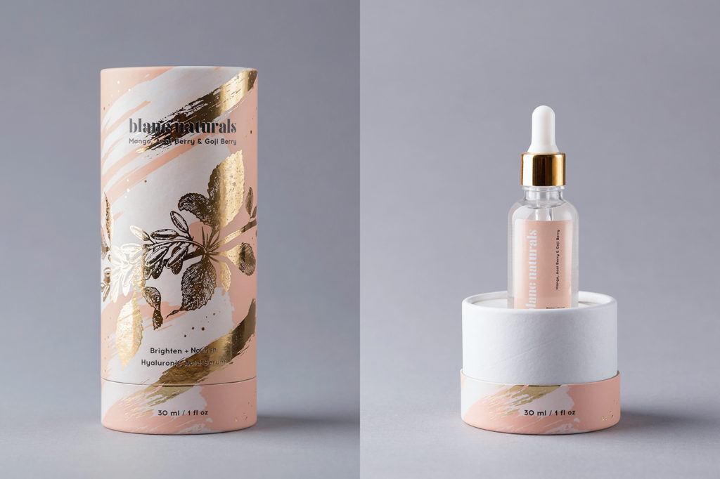 10 Best Cosmetic Packaging Design Ideas - 2024 08 Blanc Naturals Packaging Design 1