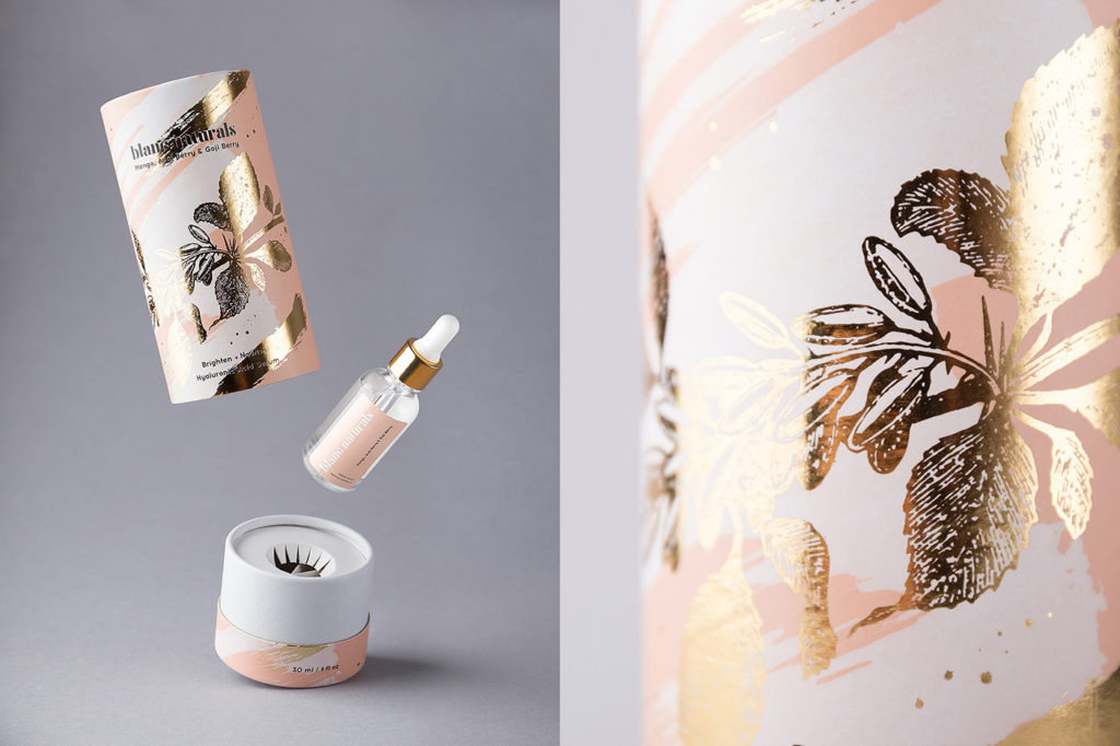 10 Best Cosmetic Packaging Design Ideas - 2024 08 Blanc Naturals Packaging Design 2