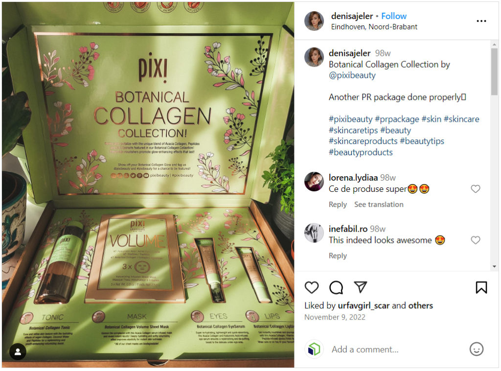 How-to Guide for Creating PR Packages: Best 5 Examples - 2024 10 PR Package Pixie Cosmetics Example