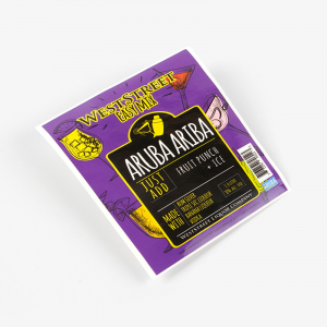 Custom Square Cut Labels