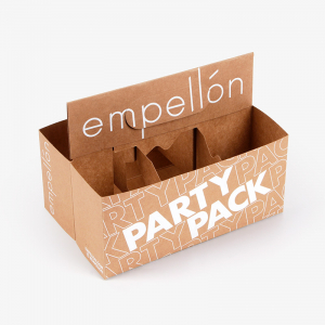 Custom 6-Pack Beverage Carrier Boxes