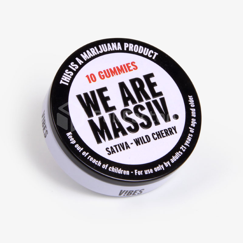 Cannabis Tin Containers