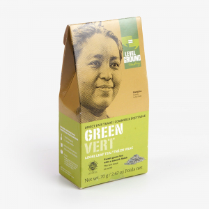 Green Loose Leaf Tea Box