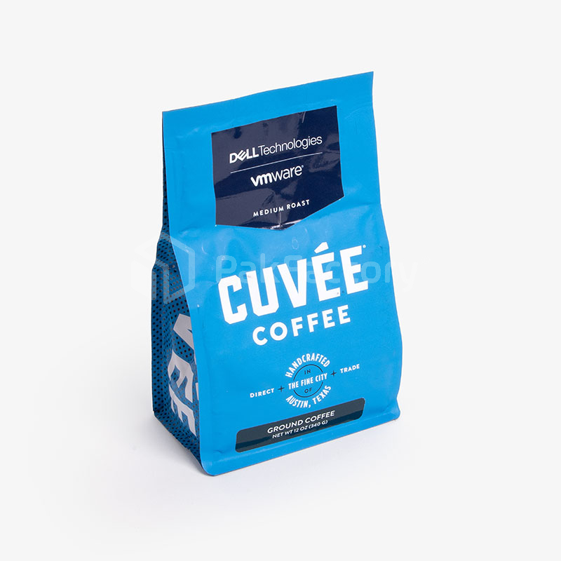 Side Gusseted Coffee Bag with Valve