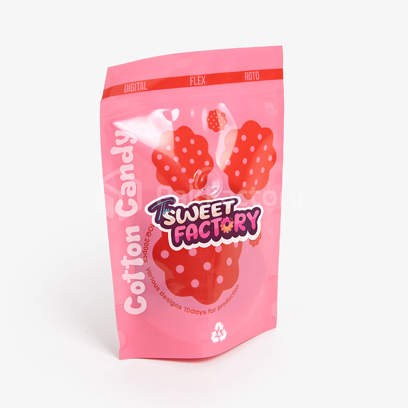 Custom Printed Cotton Candy Bags