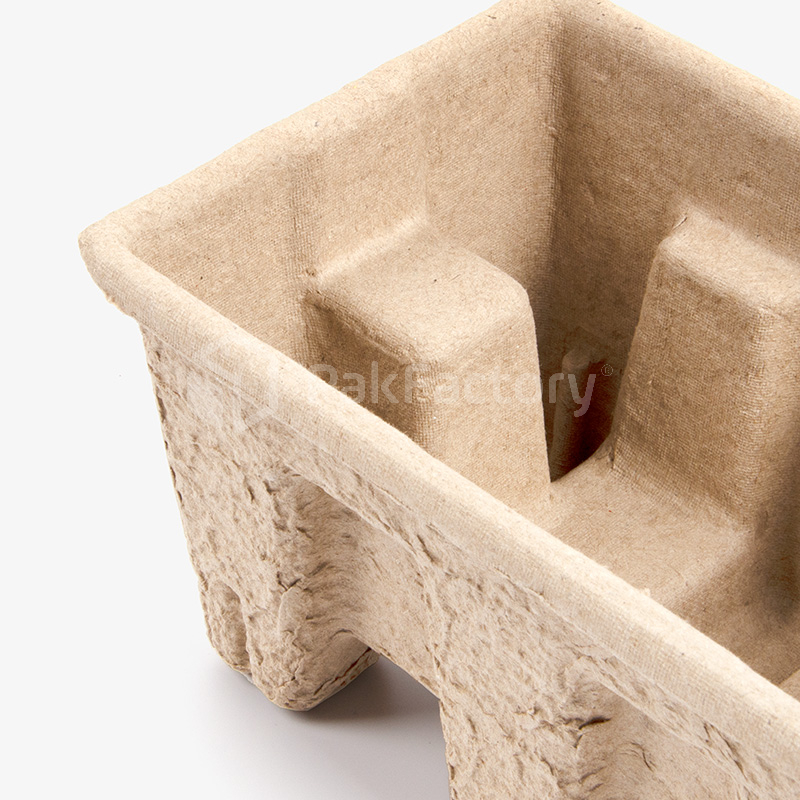 Natural Dry Press Molded Pulp Insert