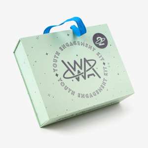 Press Kit Box With Handle