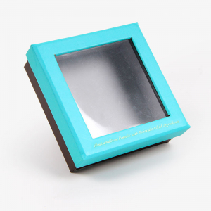 Cardboard Box with Window Lid