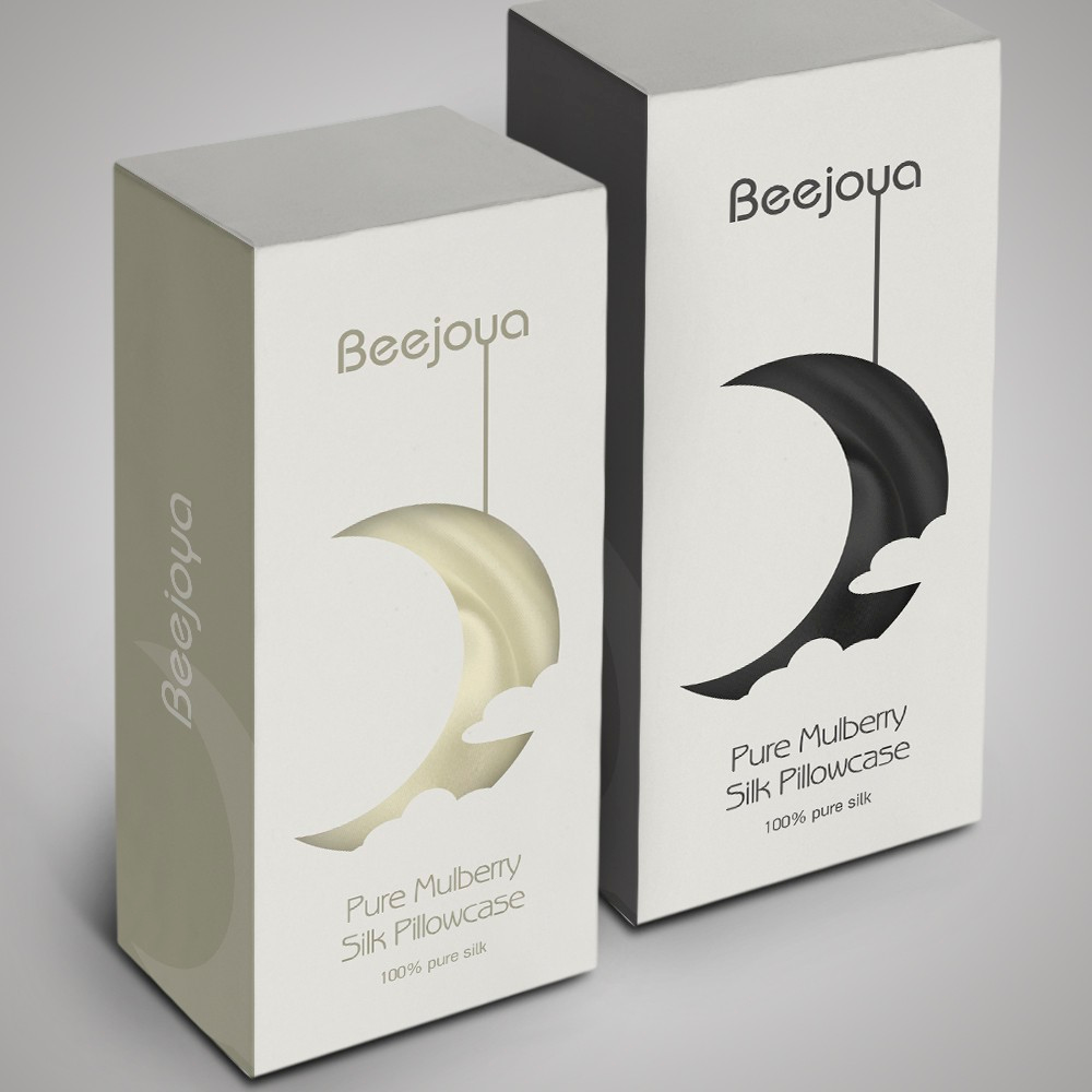 Beejoya Silk Pillowcase packaging