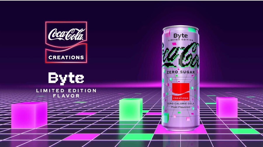 Coca-Cola’s limited edition “Zero Sugar Byte”