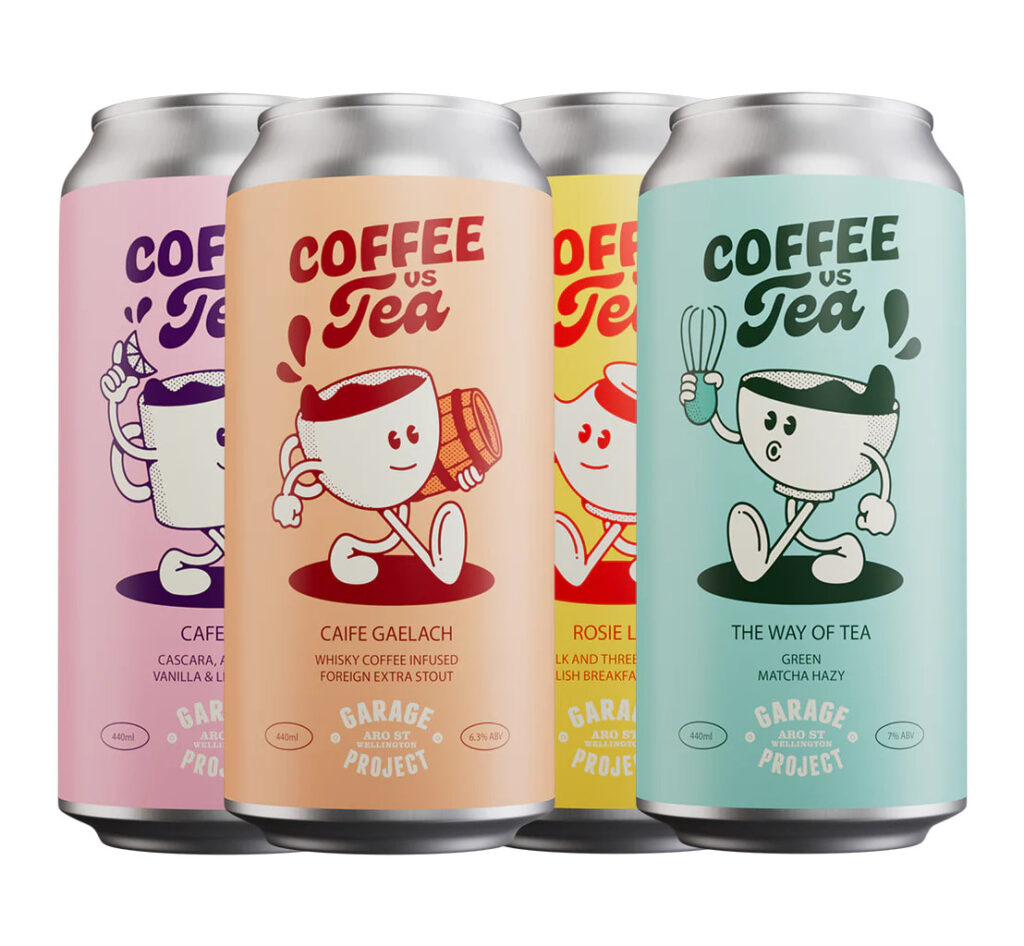 Garage Project’s "Coffee Vs. Tea" Beverage