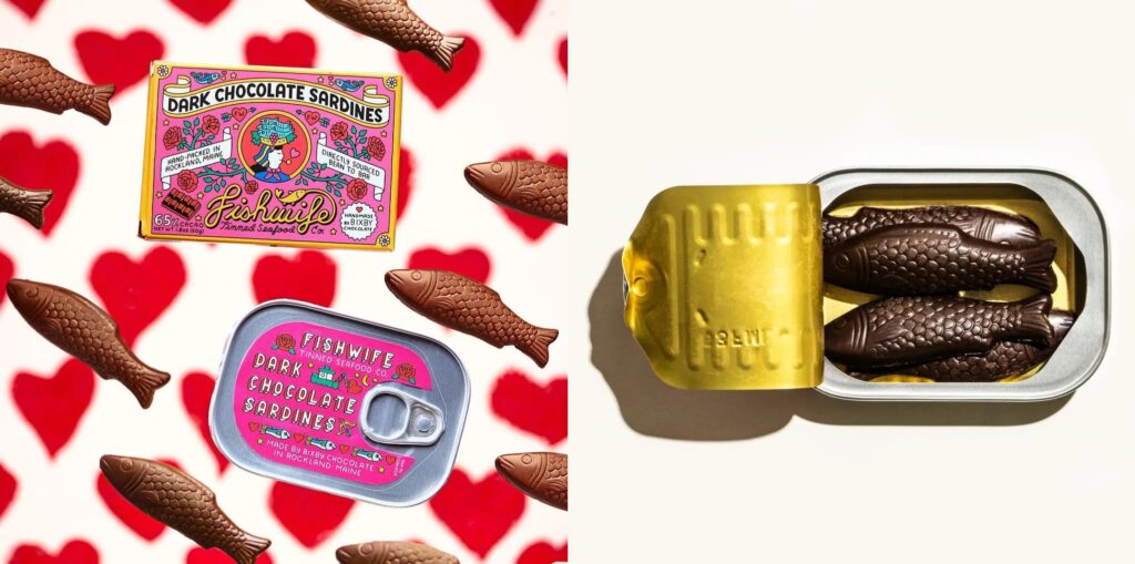 Fishwife’s Valentine’s Day Special dark chocolate