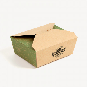 Custom Single Hook Paper Take Out Boxes