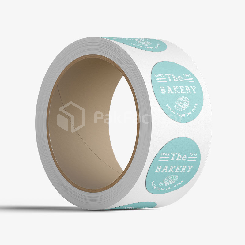 Custom Circle Food Labels