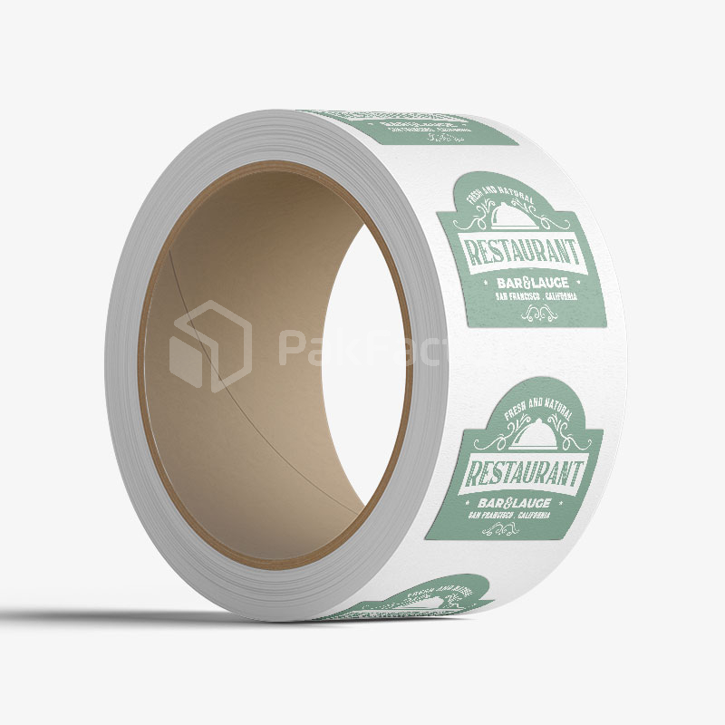 Custom Shape Food Labels