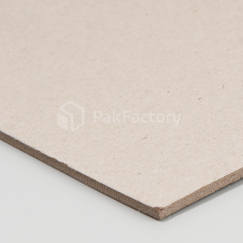 Grey Chipboard Cardboard